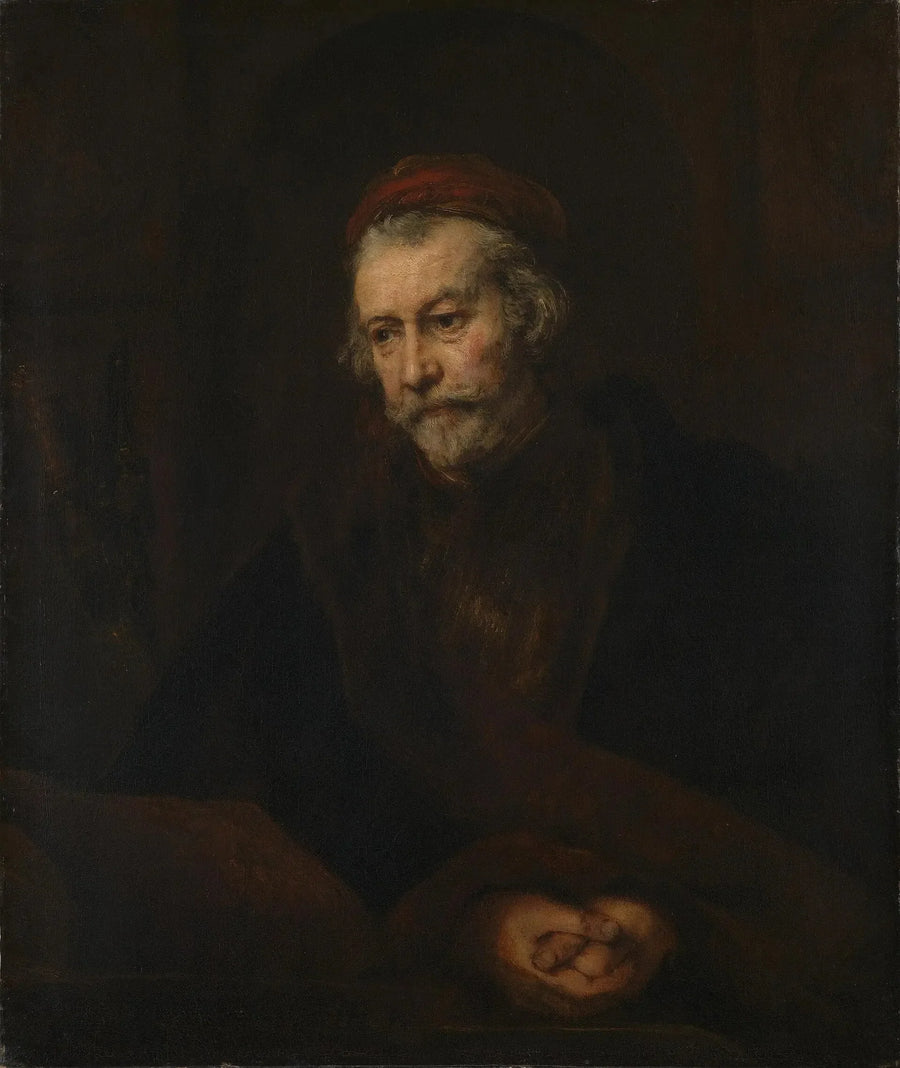 Retrato de um homem como apóstolo Paulo - Rembrandt