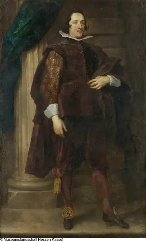 Retrato de um homem espanhol - Antoine van Dyck