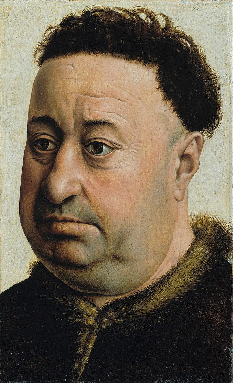 Retrato de um homem gordo - Robert Campin
