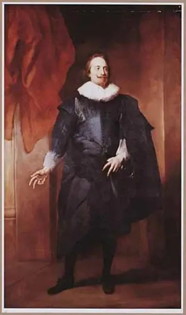 Retrato de um homem desconhecido, 1630-1632 - Antoine van Dyck