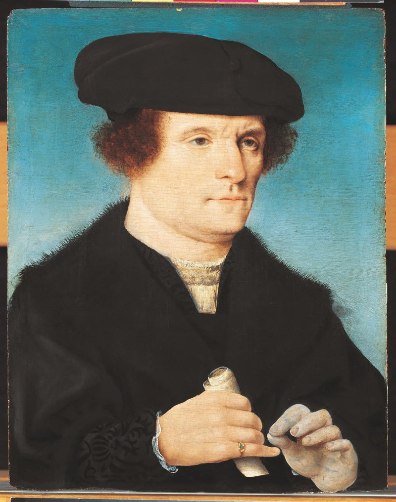 Retrato de um homem - Joos van Cleve