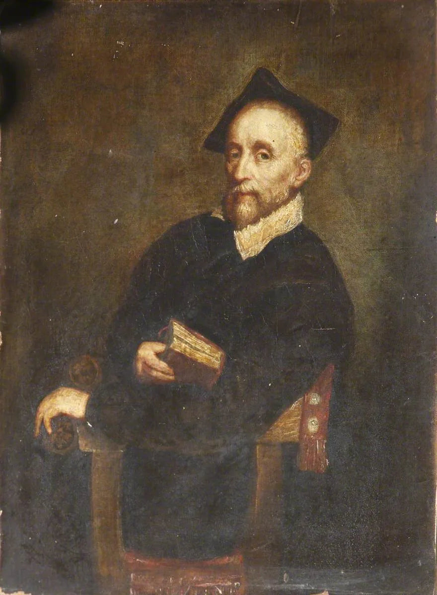 Retrato de um homem (« O mestre da escola de Titian ») - Giovanni Battista Moroni