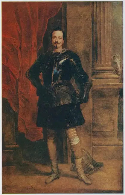 Retrato de um homem, talvez Filippo van Spinola - Antoine van Dyck