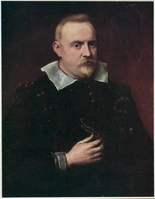 Retrato de um homem, talvez o marquês Cattaneo - Antoine van Dyck