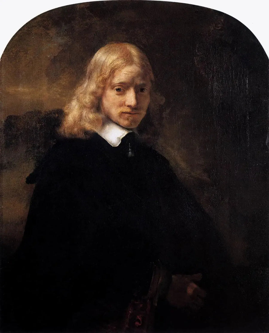 Retrato de um homem, talvez Pieter Six - Rembrandt