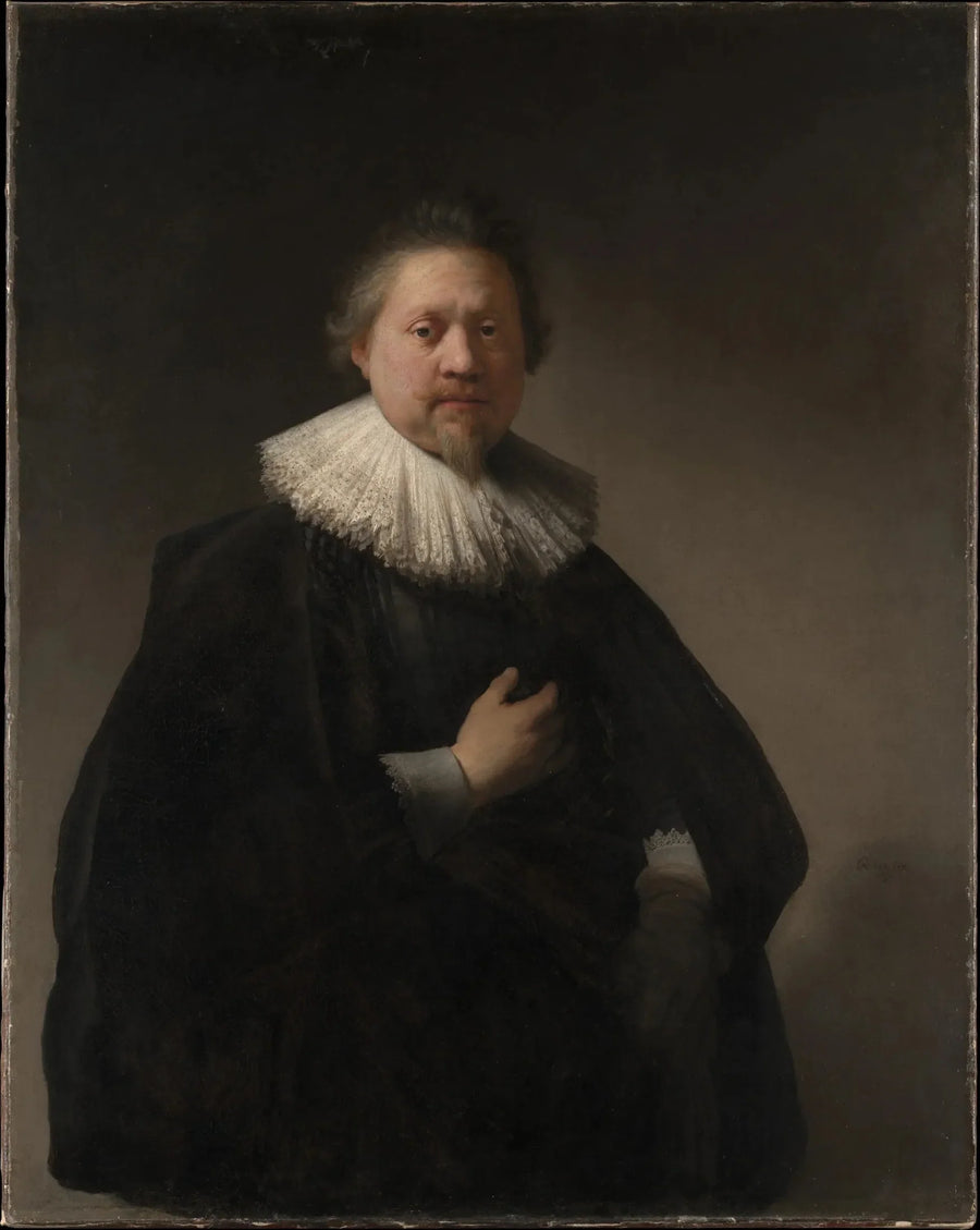 Retrato de um homem, provavelmente um membro da família Van Beresteyn - Rembrandt