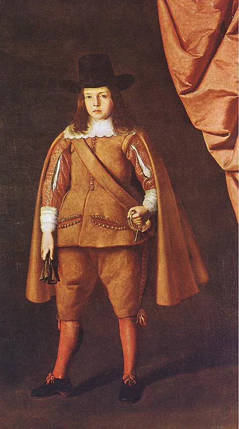 Retrato de um jovem aristocrata (Juan Francisco de la Cerda Enríquez de Ribera, Marquês de Cogolludo) - Francisco de Zurbarán