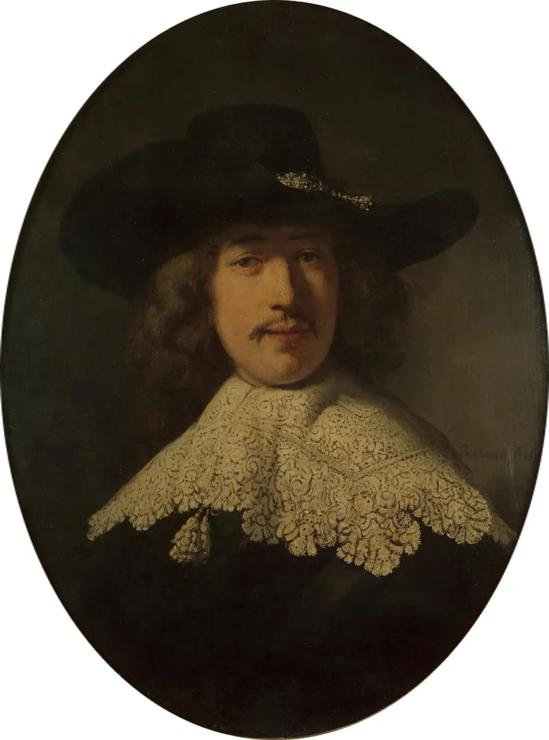 Retrato de um jovem solteiro - Rembrandt