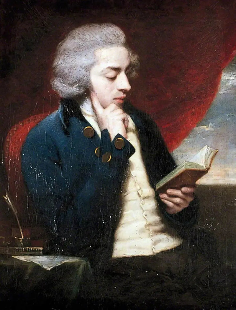 Retrato de um jovem gentil-homem lendo (talvez William Beckford) - Joshua Reynolds