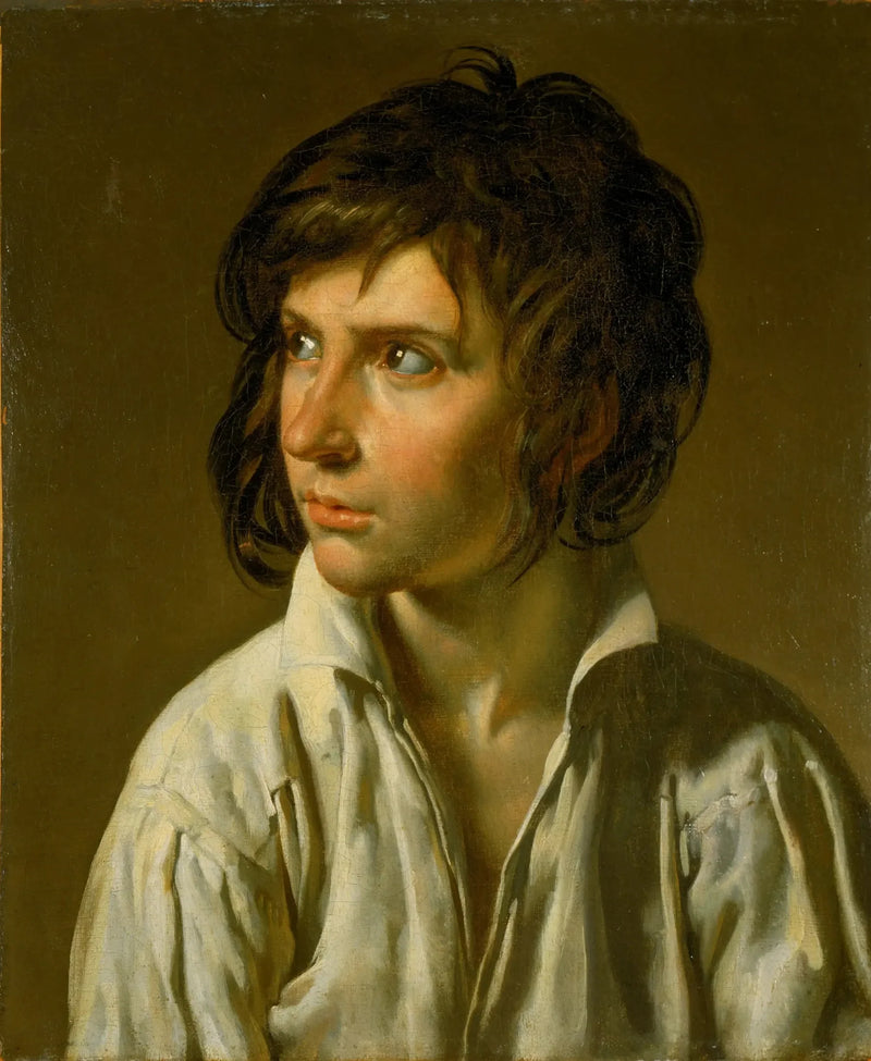 Retrato de um jovem - Anne-Louis Girodet