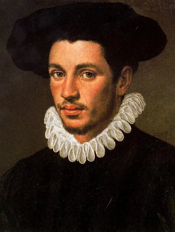 Retrato de um jovem homem - Annibale Carracci
