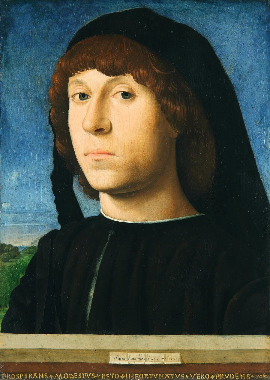 Retrato de um jovem homem - Antonello de Messina