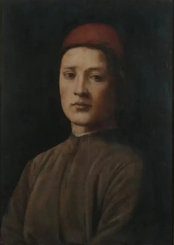 Retrato de um jovem com boina vermelha - Filippino Lippi