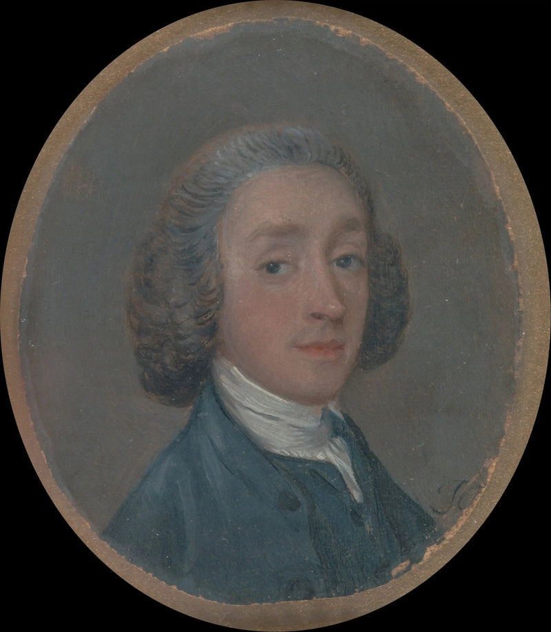 Retrato de um jovem com cabelos acobreados - Thomas Gainsborough
