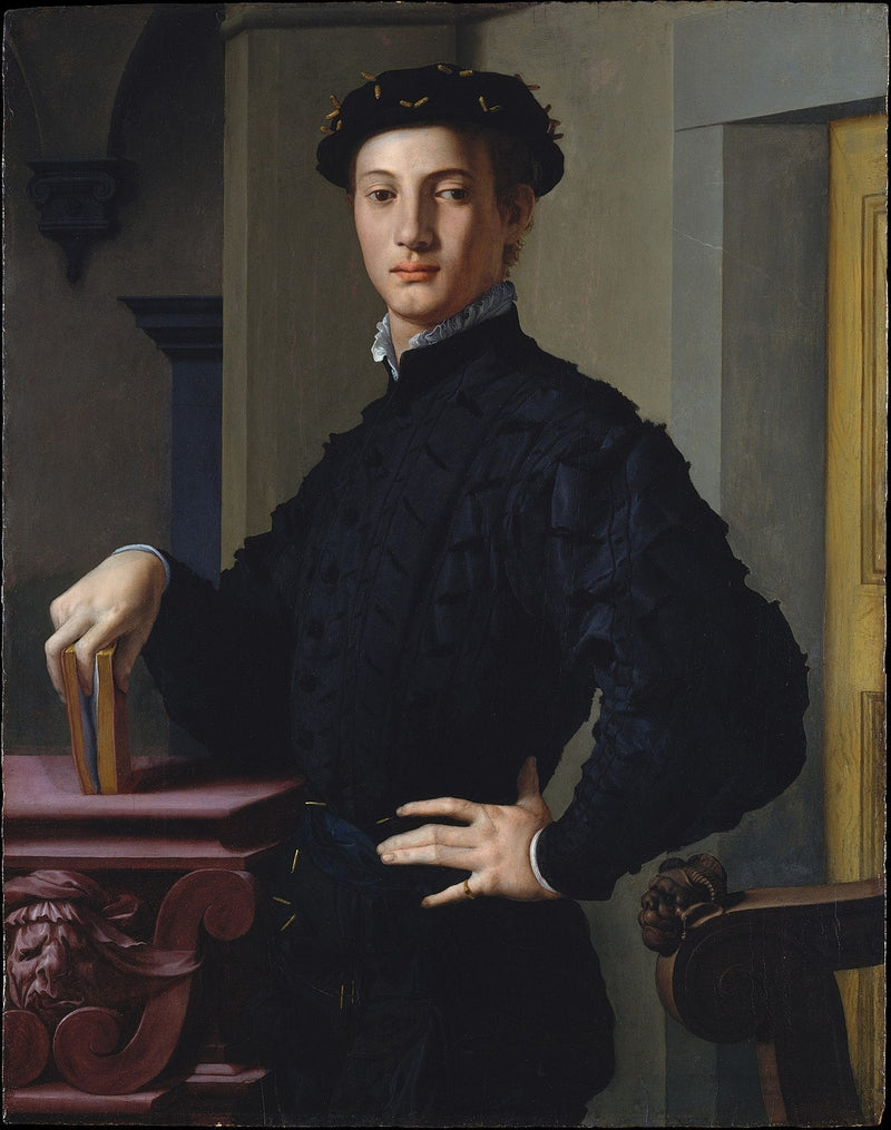 Retrato de um jovem homem - Bronzino