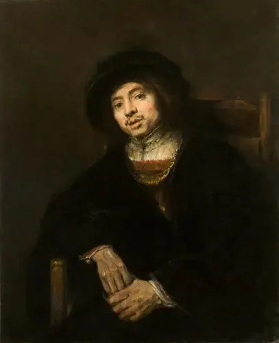 Retrato de um jovem em uma poltrona - Rembrandt