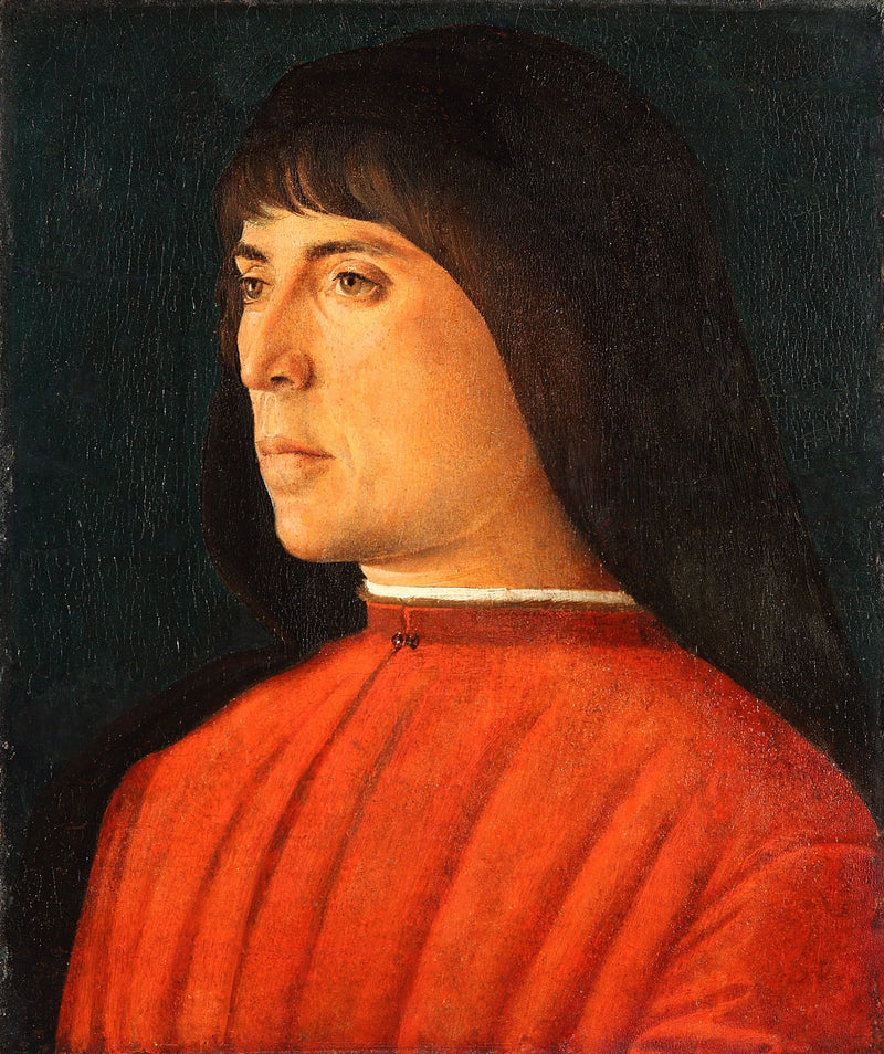 Retrato de um jovem homem - Giovanni Bellini