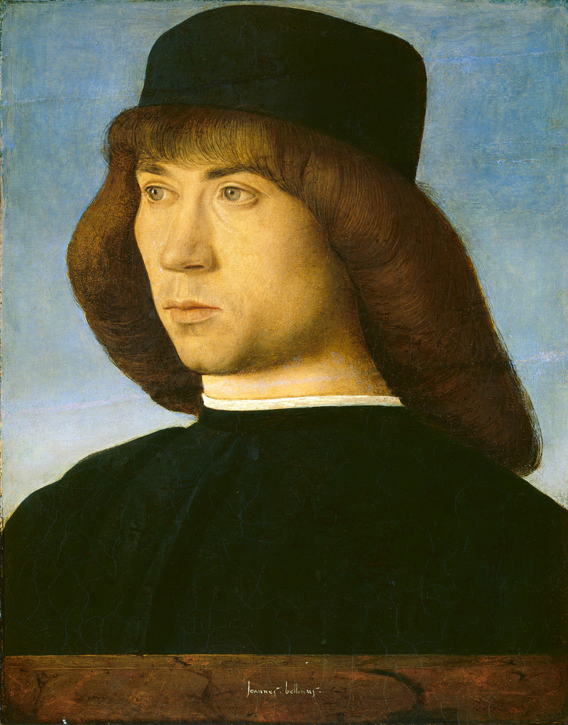 Retrato de um jovem homem - Giovanni Bellini