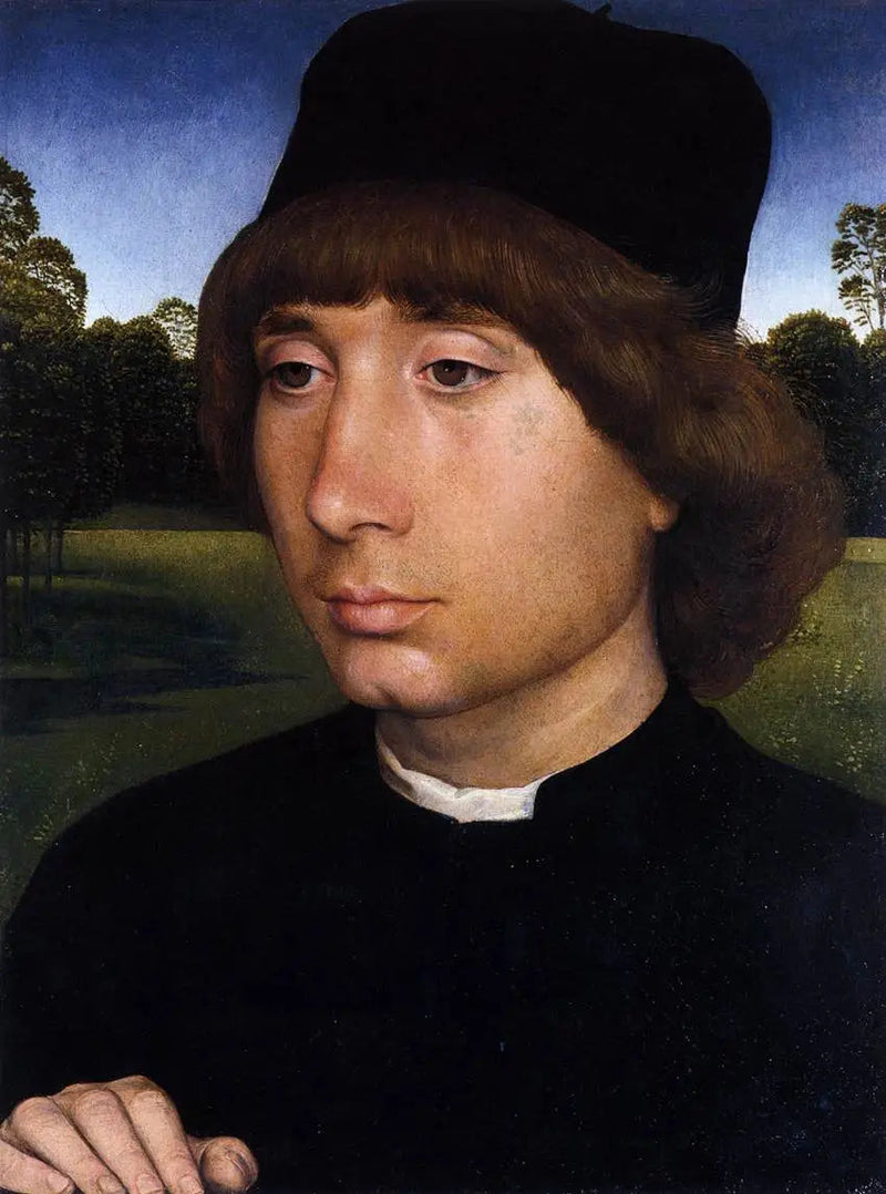 Retrato de um jovem homem - Hans Memling