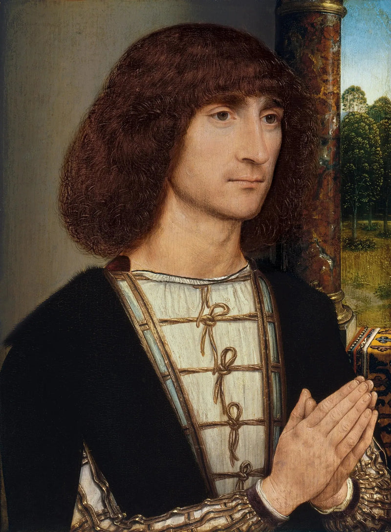 Retrato de um jovem homem - Hans Memling