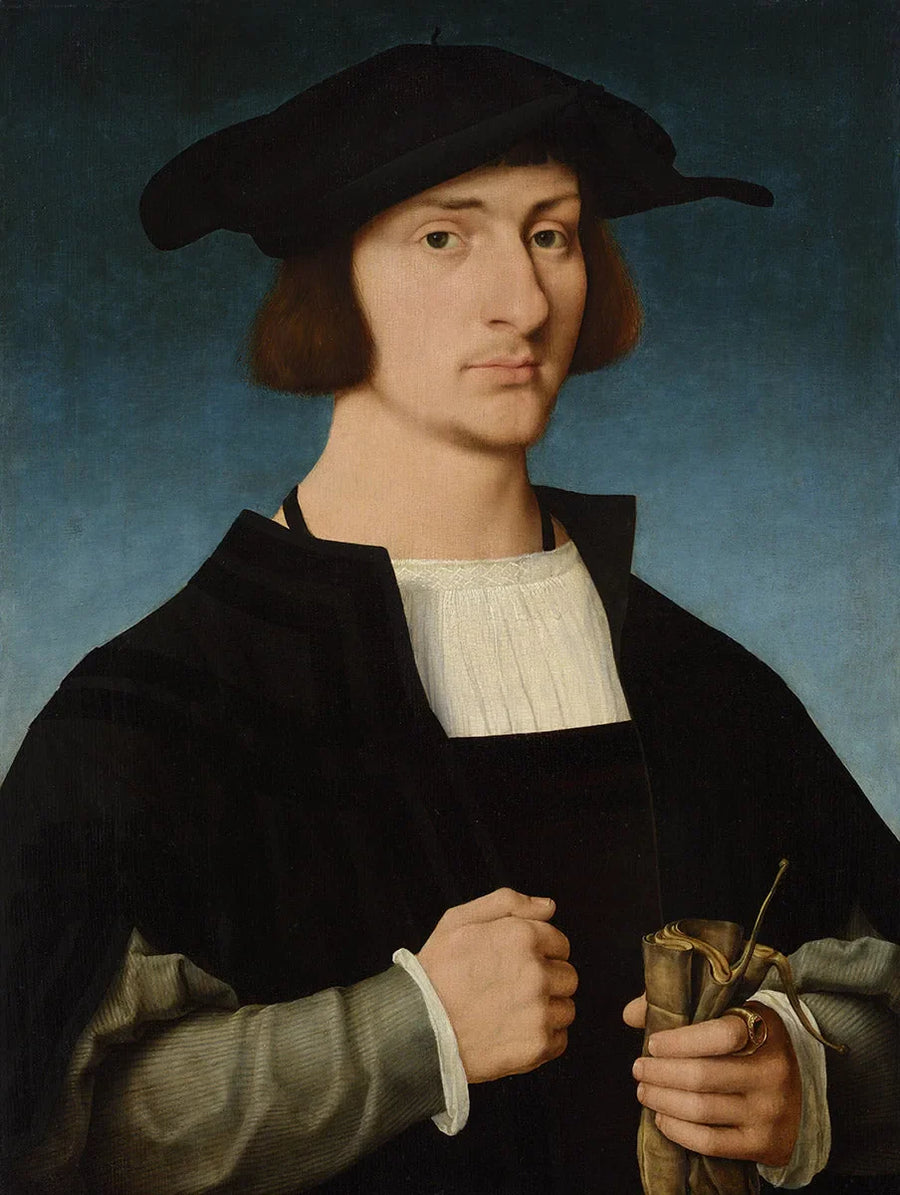 Retrato de um jovem - Joos van Cleve