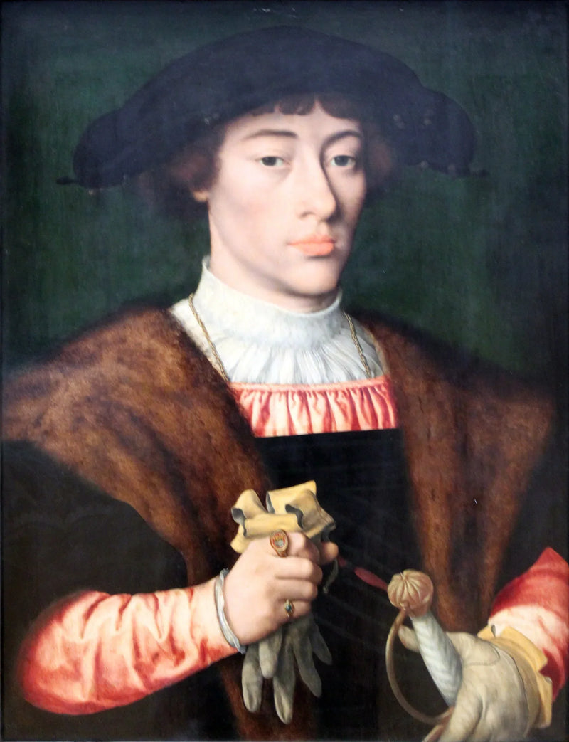 Retrato de um jovem - Joos van Cleve