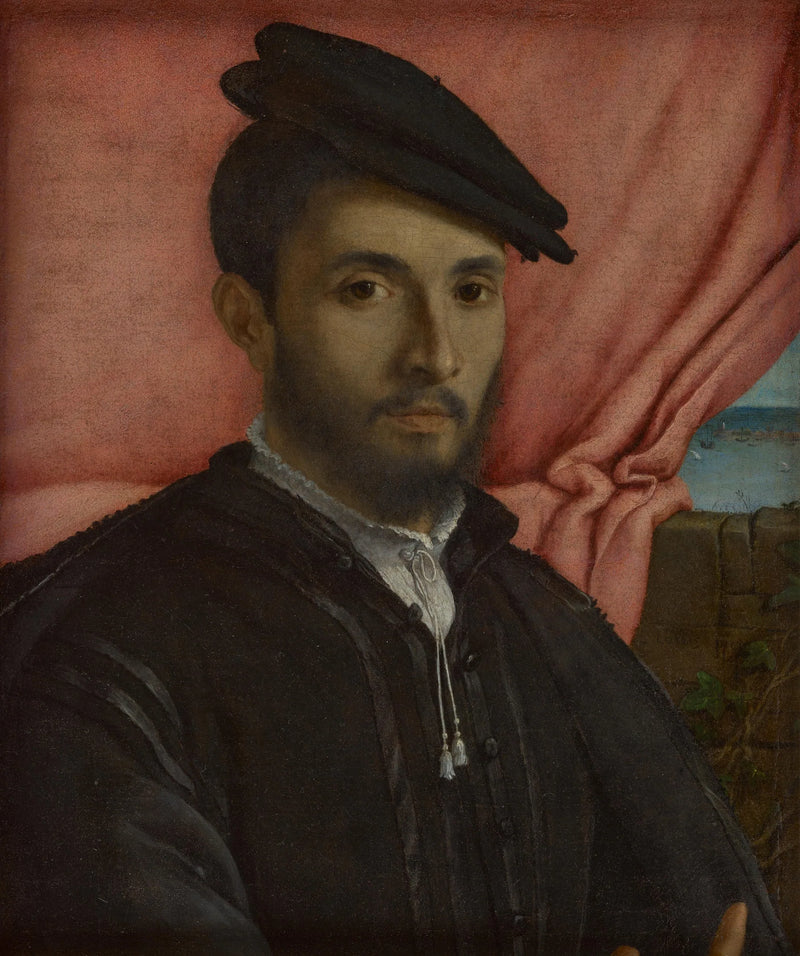 Retrato de um jovem homem - Lorenzo Lotto