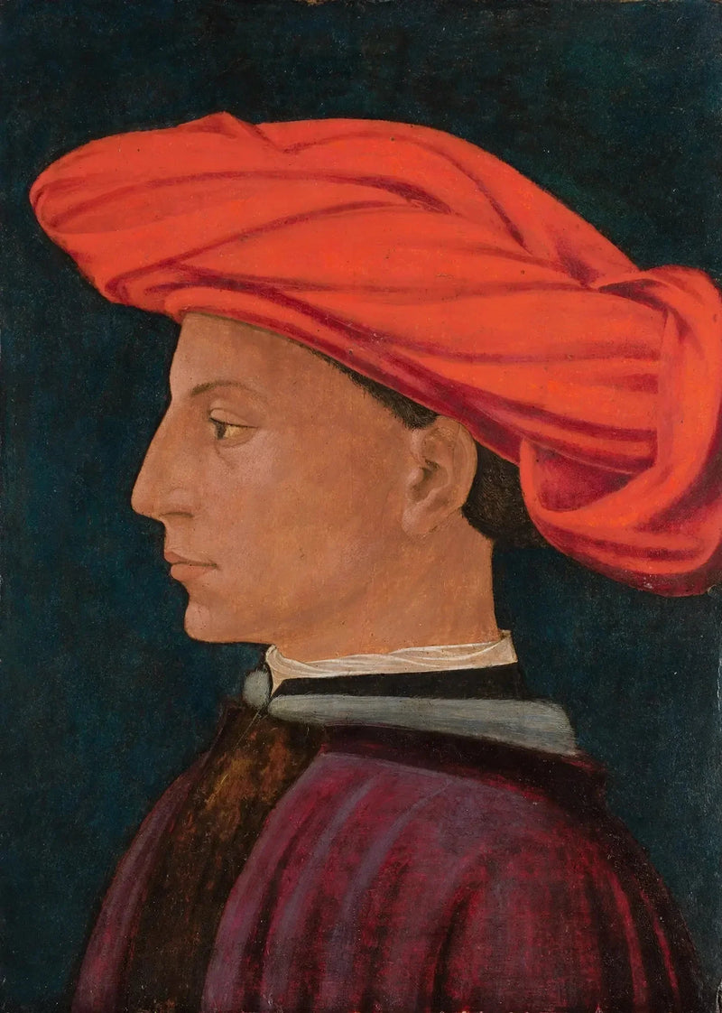 Retrato de um jovem homem - Masaccio