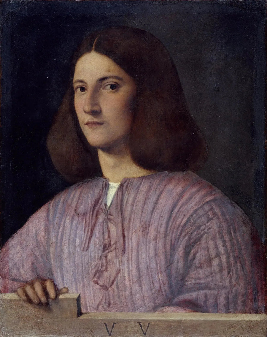 Retrato de um jovem - Titian