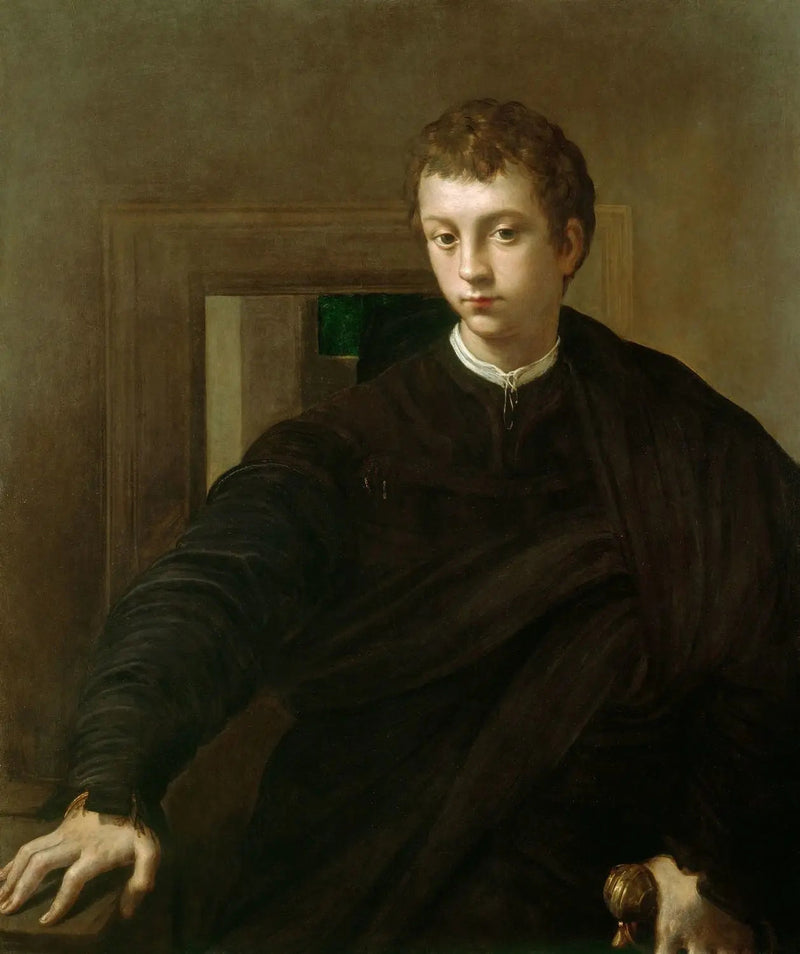 Retrato de um jovem nobre - Parmigianino