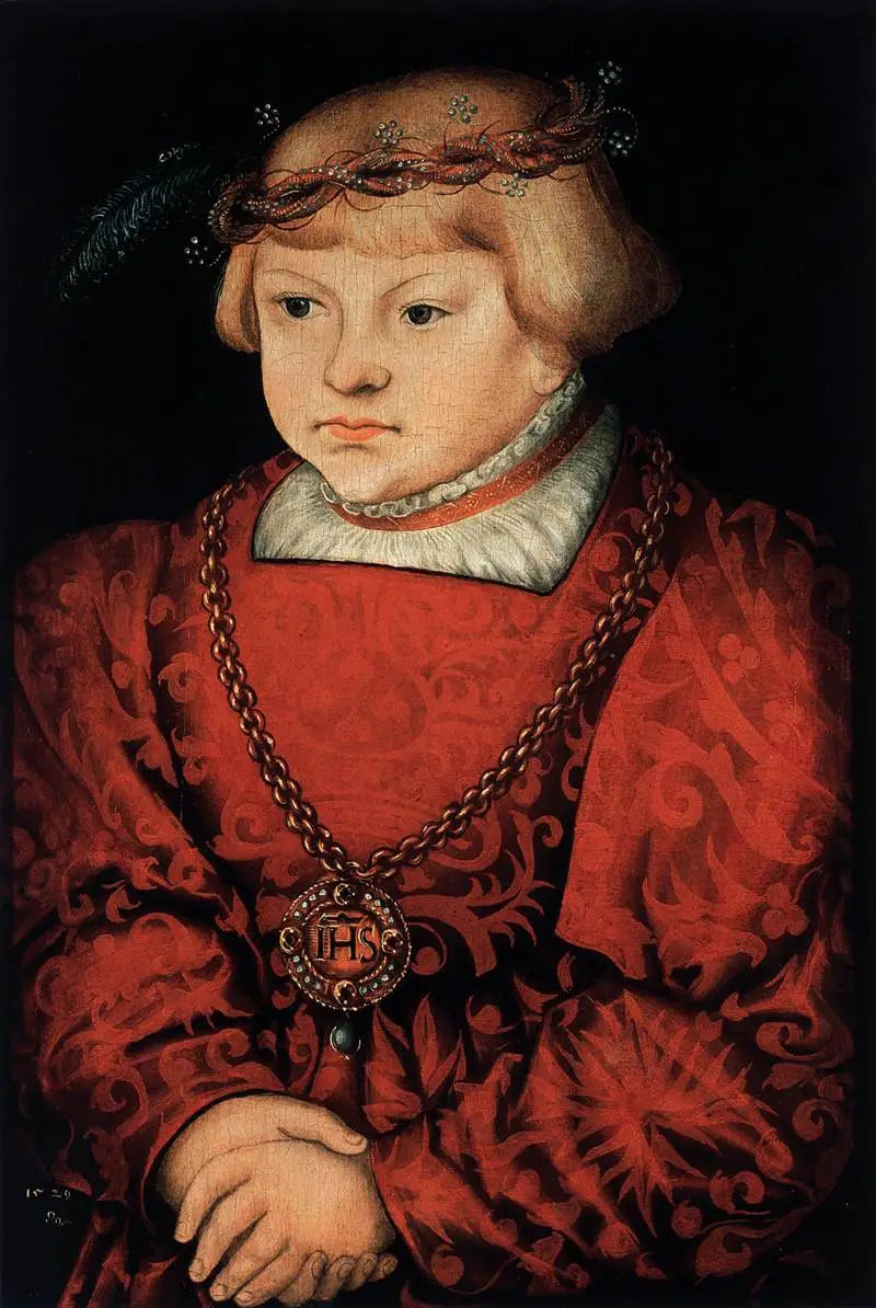 Retrato de um jovem príncipe - Lucas Cranach, o Velho