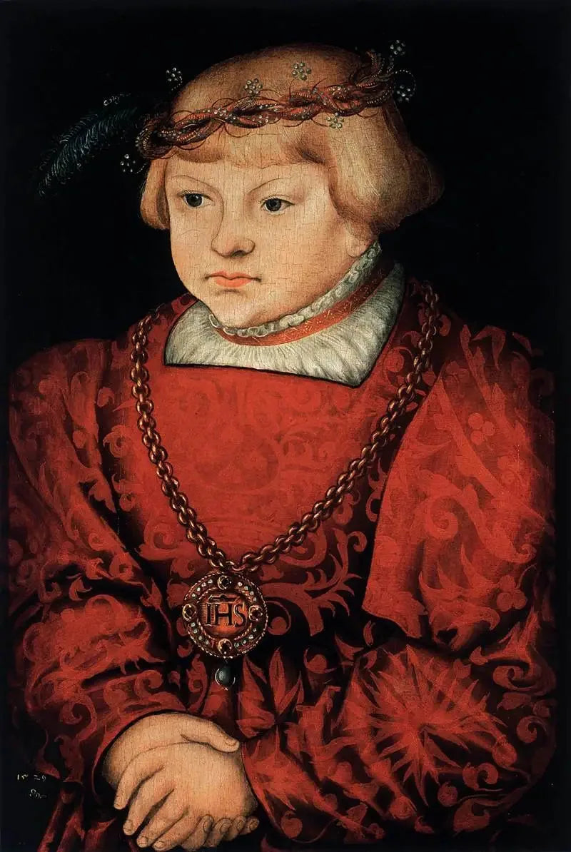 Retrato de um jovem príncipe - Lucas Cranach, o Velho
