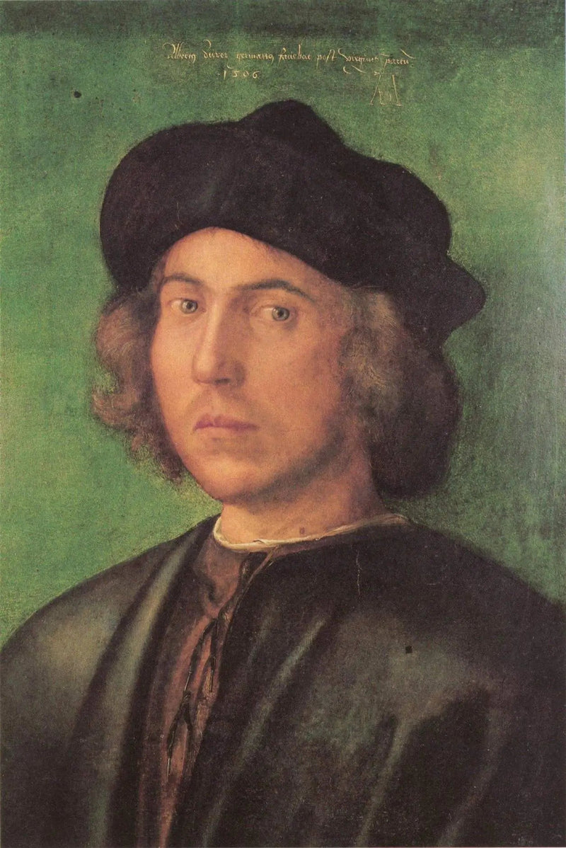 Retrato de um jovem veneziano - Albrecht Dürer
