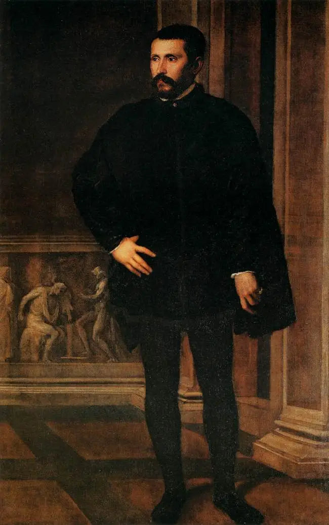 Retrato de um membro da casa Minerbetti - Titian