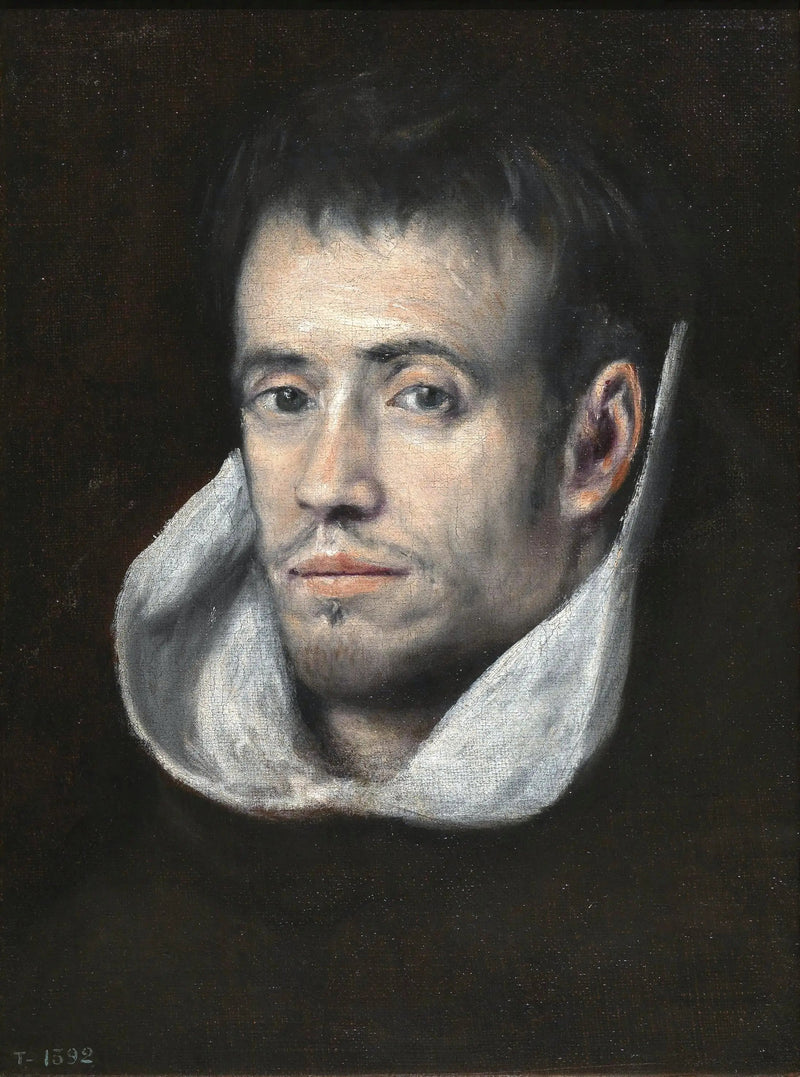 Retrato de um monge - El Greco
