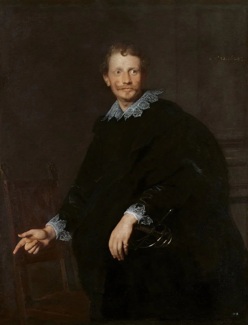 Retrato de um nobre genovês, 1624 - Antoine van Dyck