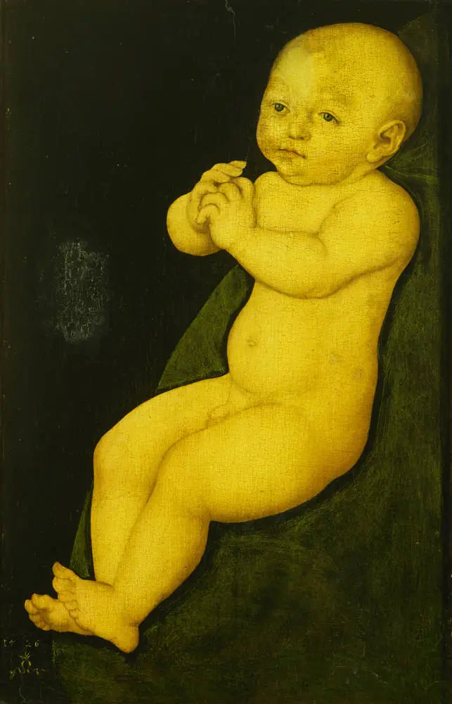 Retrato de um bebê - Lucas Cranach, o Velho