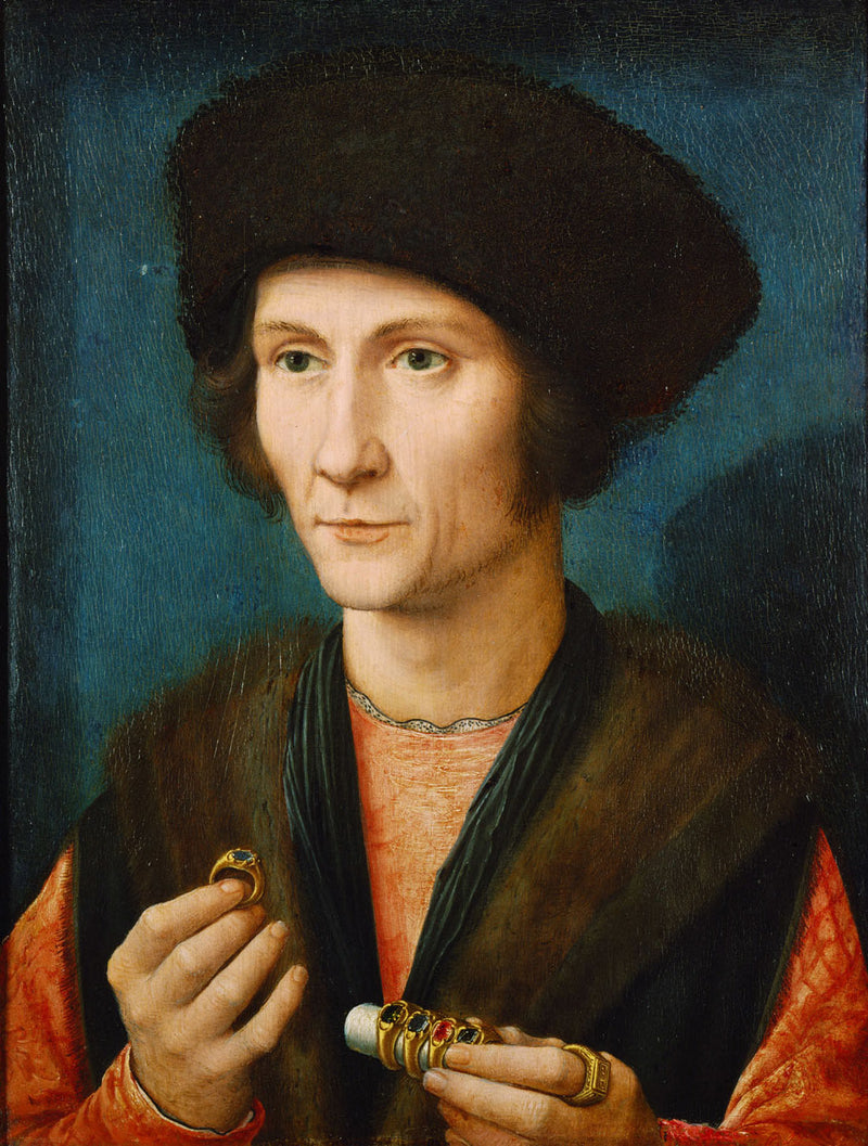Retrato de um ourives - Gérard David