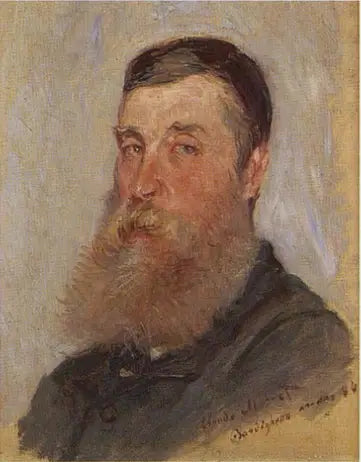 Retrato de um pintor inglês, Bordighera - Claude Monet