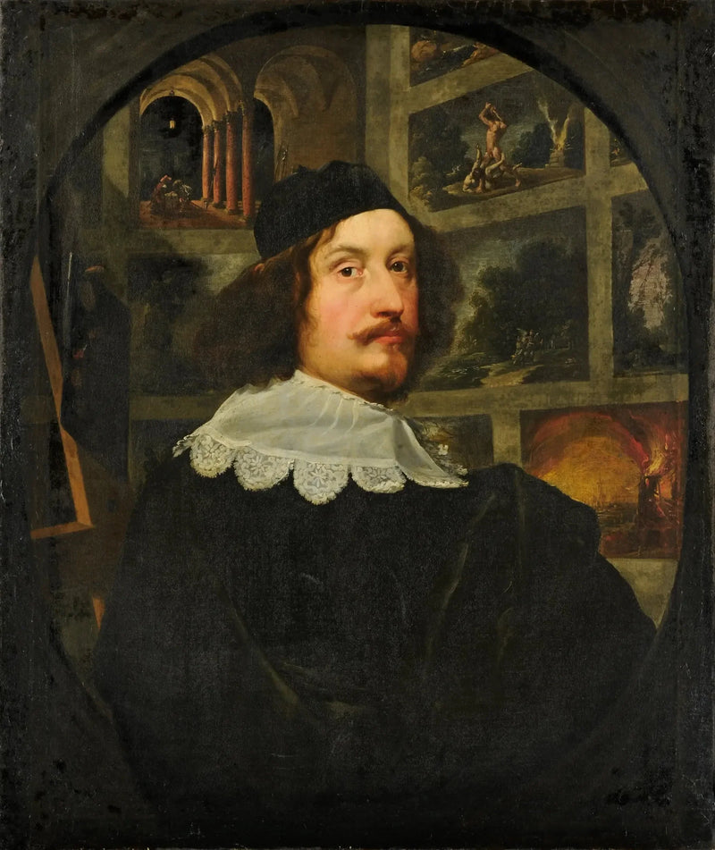 Retrato de um pintor - Antoine van Dyck