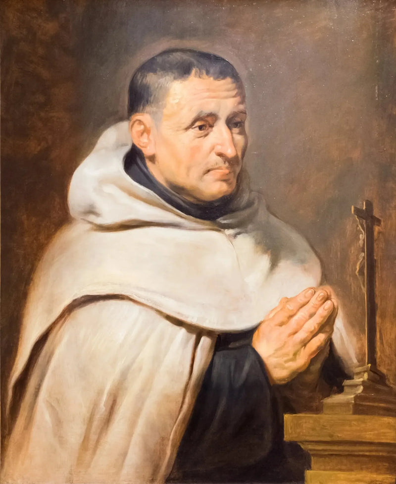 Retrato de um prior carmelita - Peter Paul Rubens