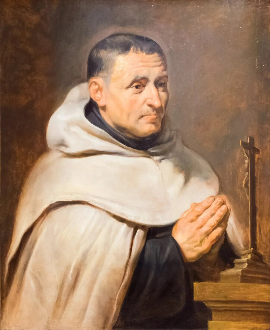 Retrato de um prior carmelita - Peter Paul Rubens