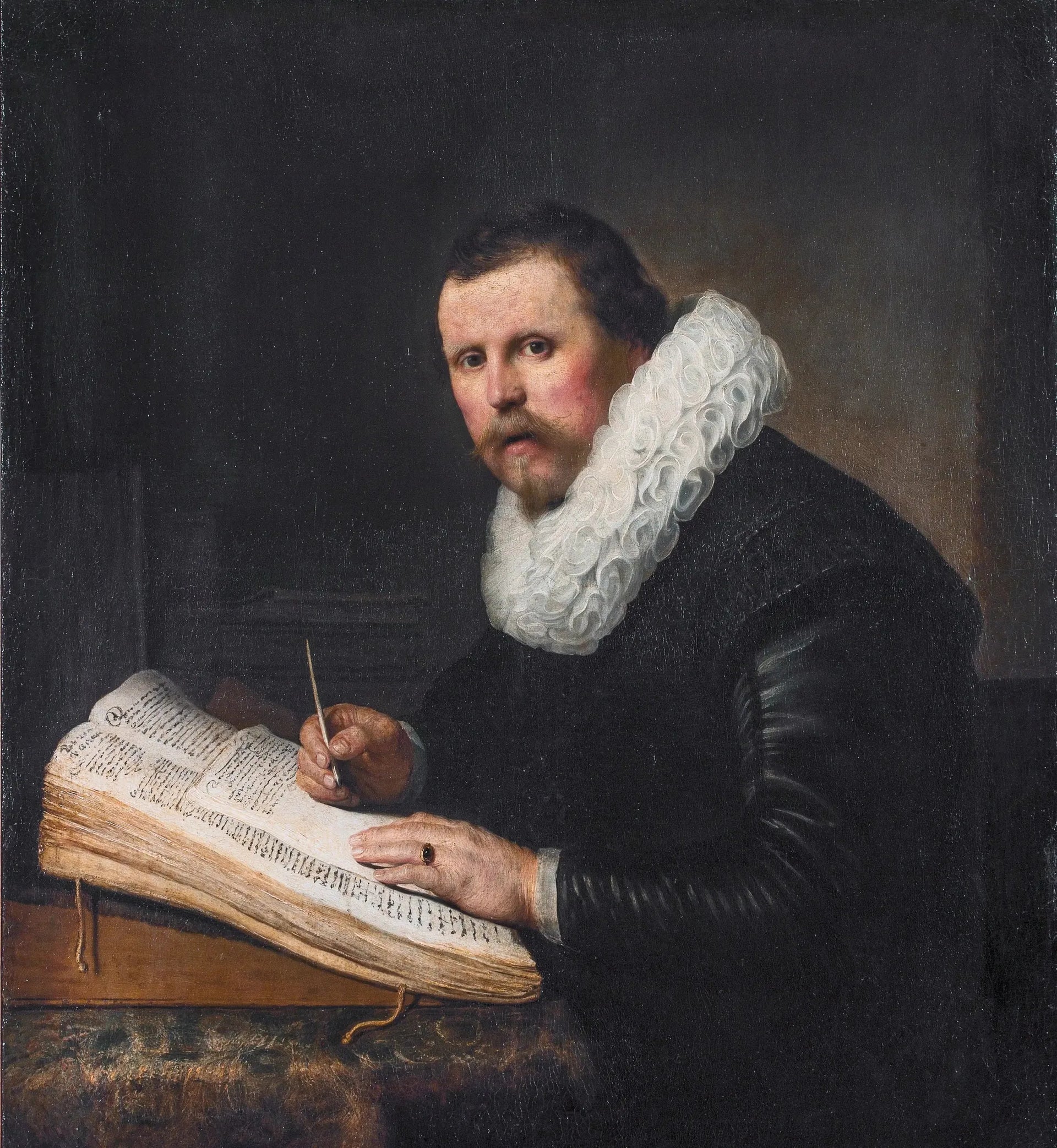 Portrait d’un savant - Rembrandt image 1 reproduction de peinture à l’huile