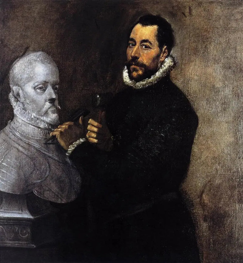 Retrato de um escultor - El Greco