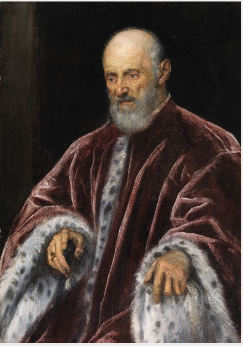 Retrato de um senador veneziano - Jacopo Tintoretto