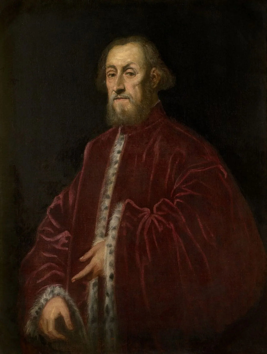 Retrato de um senador veneziano - Jacopo Tintoretto