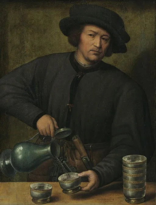 Retrato de um provador de vinho - Joos van Cleve
