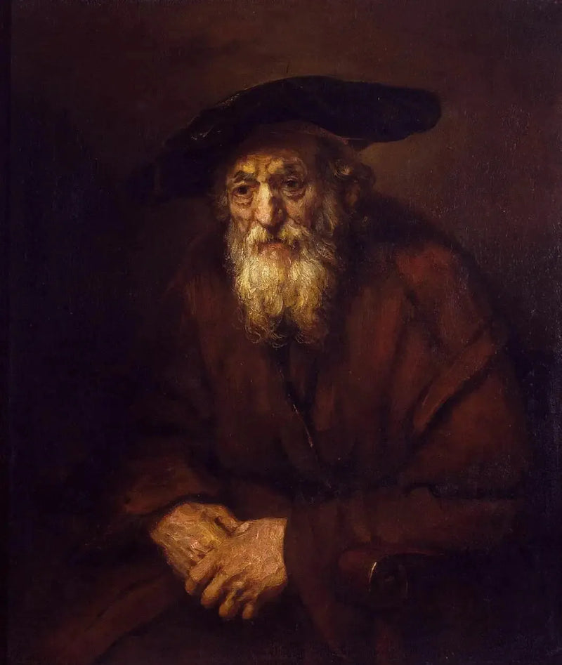 Retrato de um velho - Rembrandt