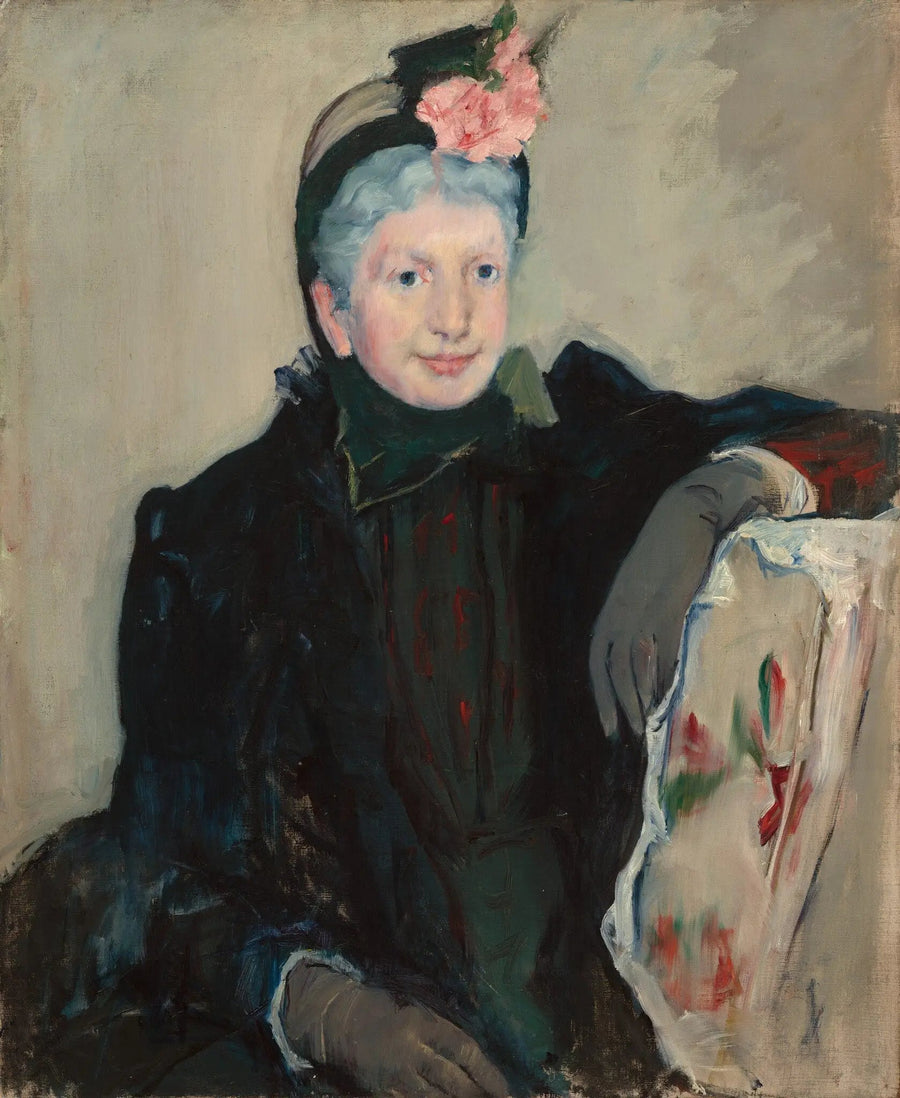 Retrato de uma senhora idosa - Mary Cassatt