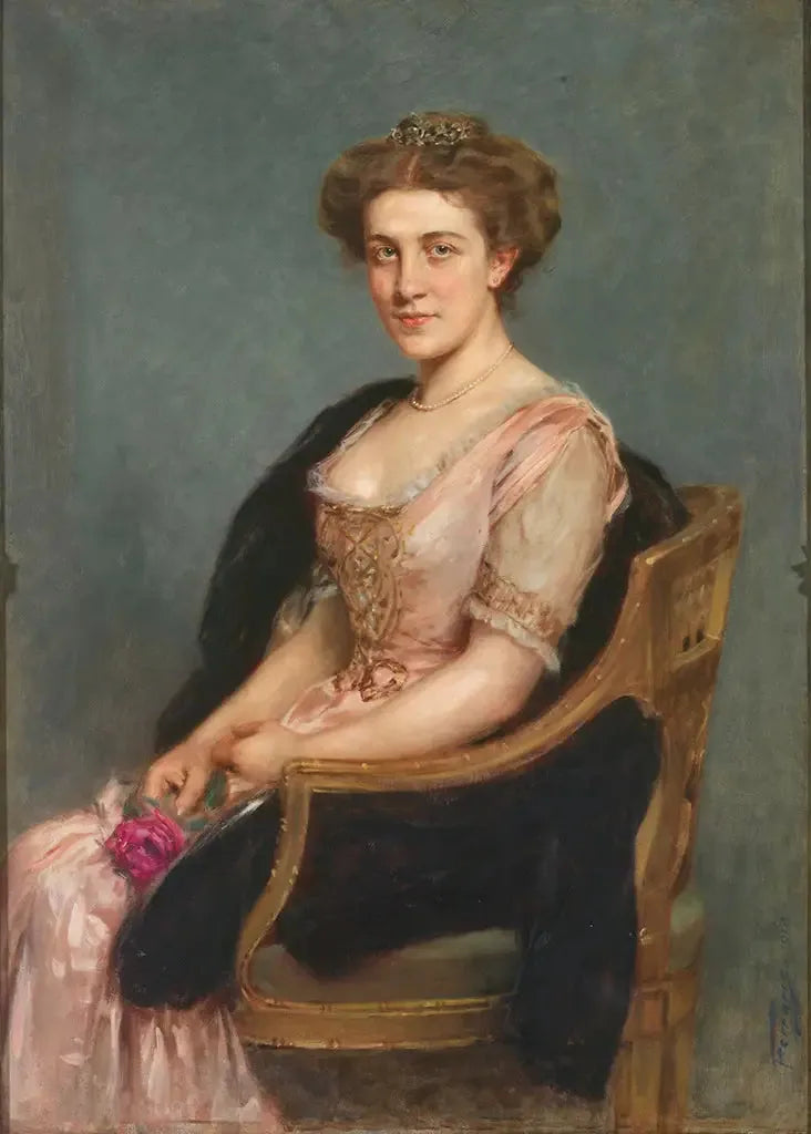 Retrato de uma dama - Artur Ferraris